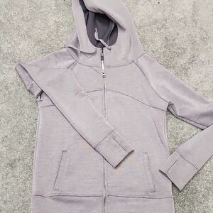 Womans Aero Gray Hoodie Jacket